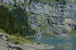 Einer von den vielen Wasserf�llen am �schenensee.